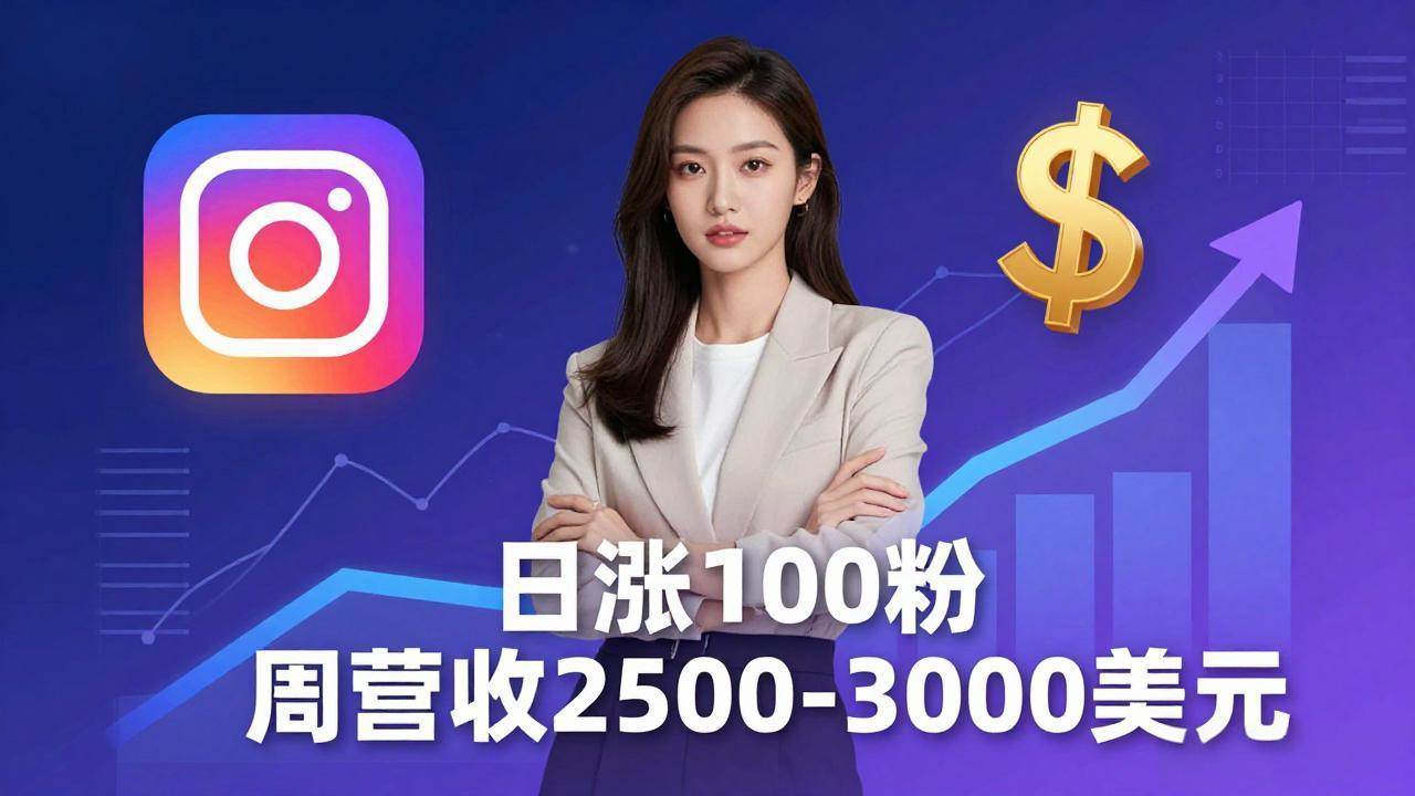 (5.4)想做数字产品？Sheri亲授：日涨100粉、每周2500至3000美元的营收，Instagram躺着赚